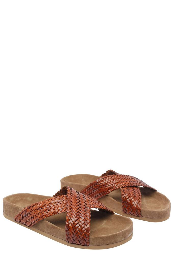 DRAGON DIFFUSION Dragon Diffusion Woven Slide Sandals