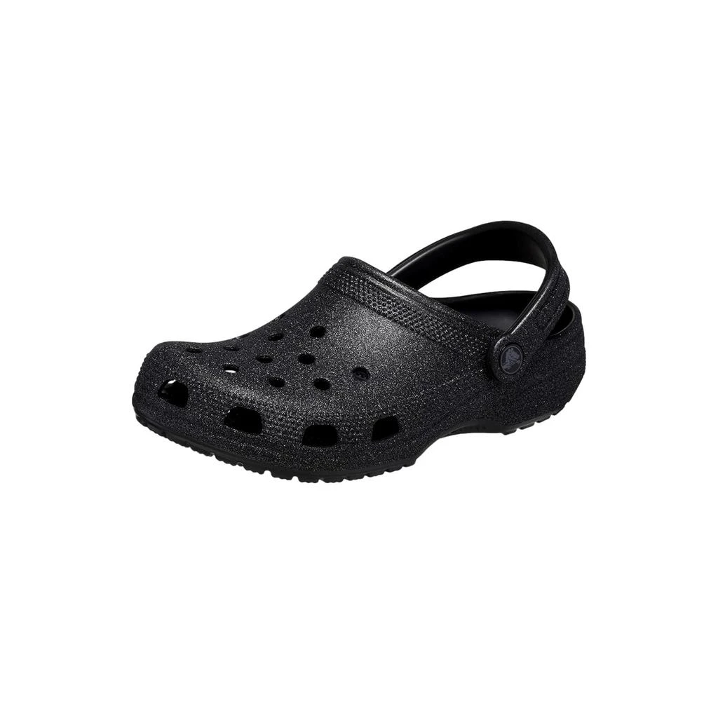 Black GLITTER crocs size 12 men New Classic Work Graphic Clog - Crocs main image 4
