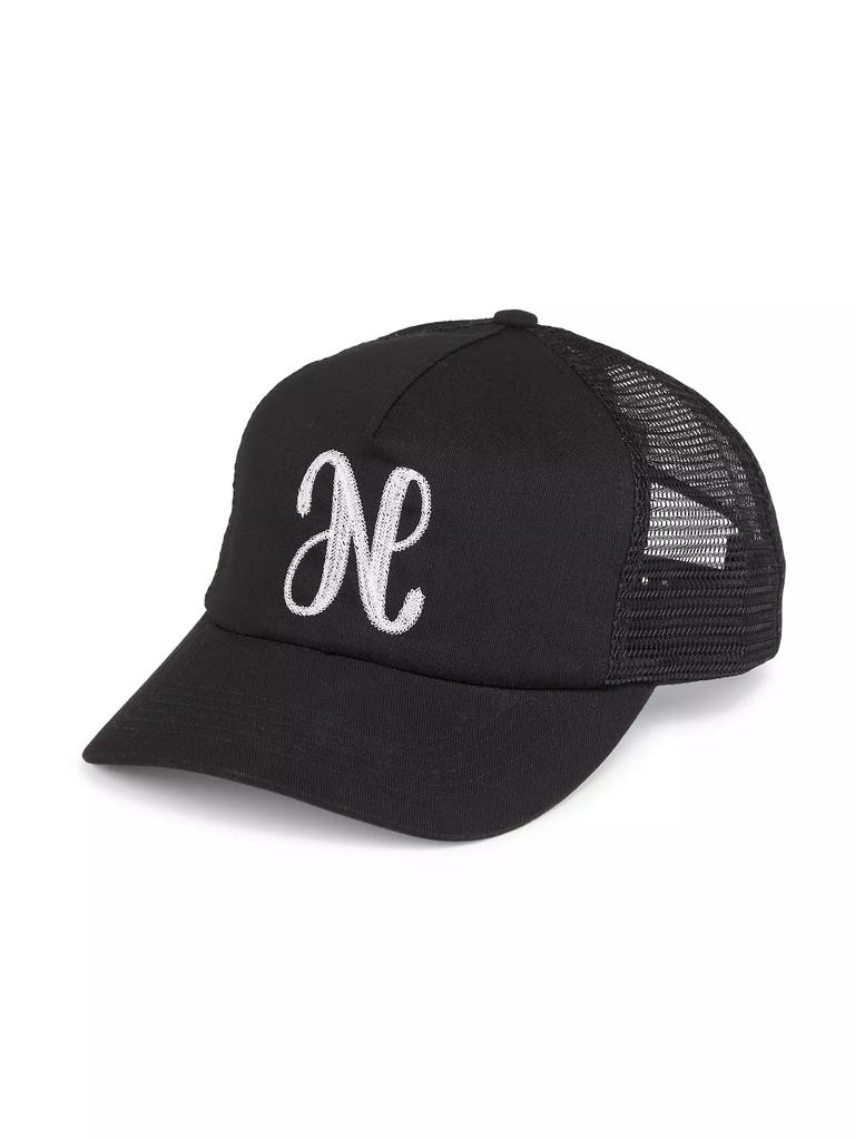 Noah Chainstitch Logo Cotton-Blend Trucker Hat