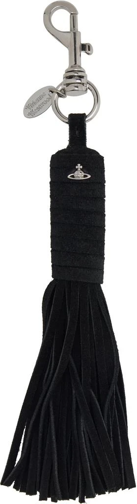 Vivienne Westwood Black Tassel Keychain 1