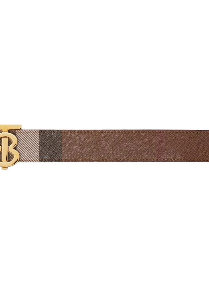 Burberry Reversible check TB belt 6