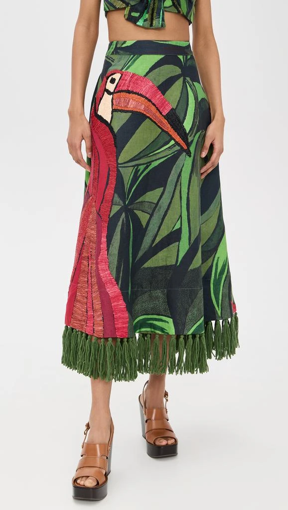 green emerald velvet dress Black Coconut Grove Puff Sleeve Maxi Dress  FARM Rio