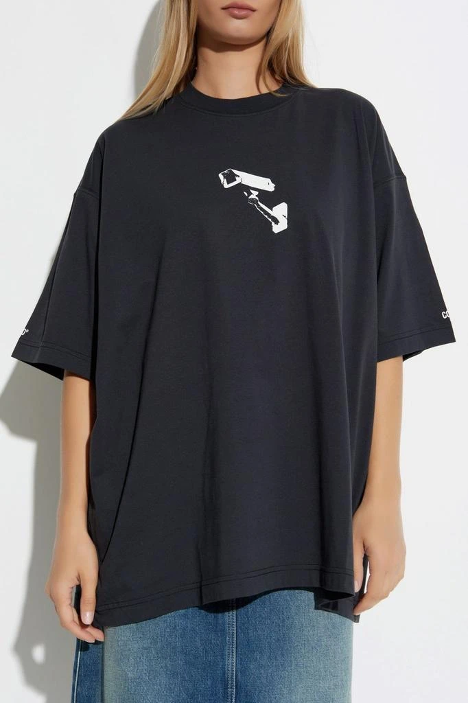 Vetements Vetements Graphic Printed Crewneck T-Shirt 2
