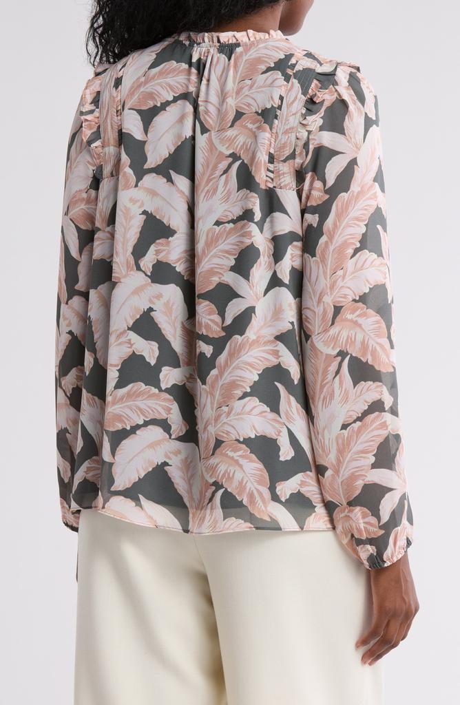 DR2 by Daniel Rainn Ruffle Long Sleeve Top