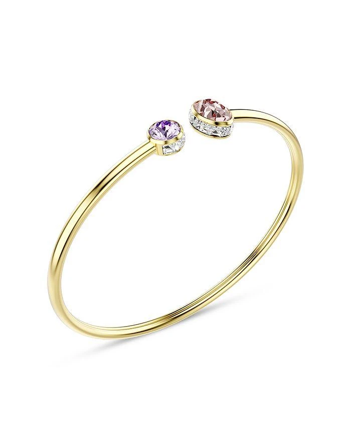 Swarovski Chroma Crystal Flexible Bangle Bracelet 4