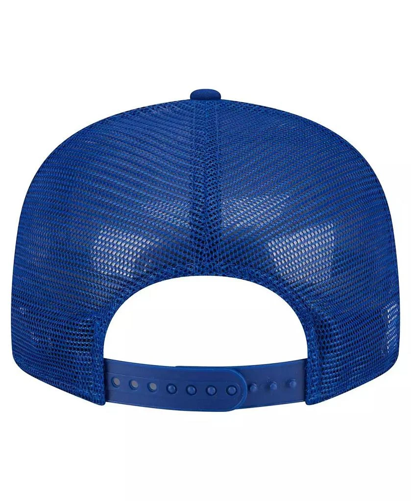 New Era Men's Royal Florida Gators Split Panel 9FIFTY Snapback Trucker Hat 4
