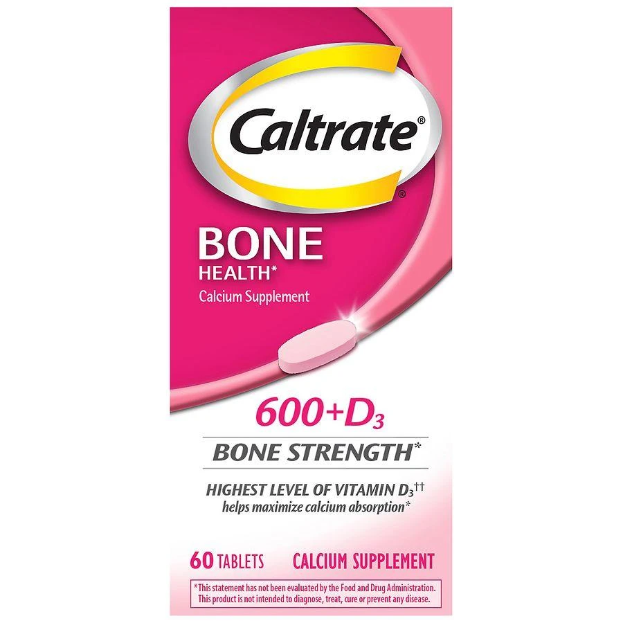 Caltrate 600+D3 Calcium Supplement Tablet 1