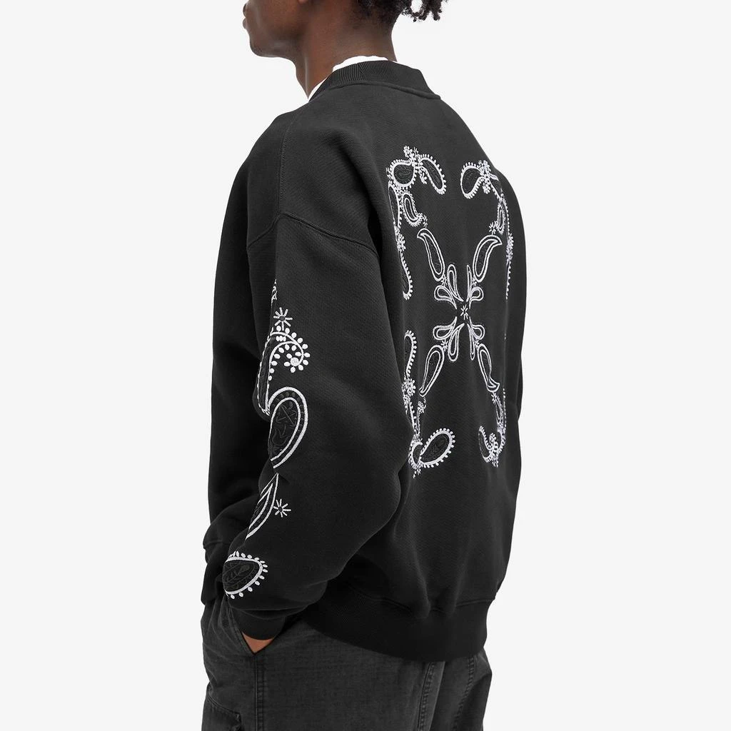 Off-White Off-White Bandana Arrow Crew Sweat 3