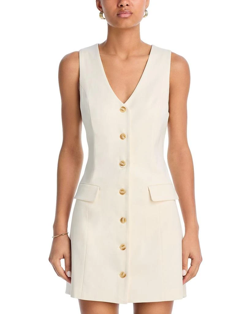 Paige Wells V Neck Mini Dress 7
