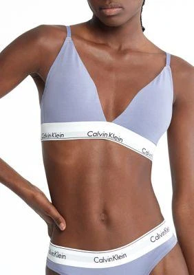 Calvin Klein Klein Modern Lightly Lined Triangle Bralette 3