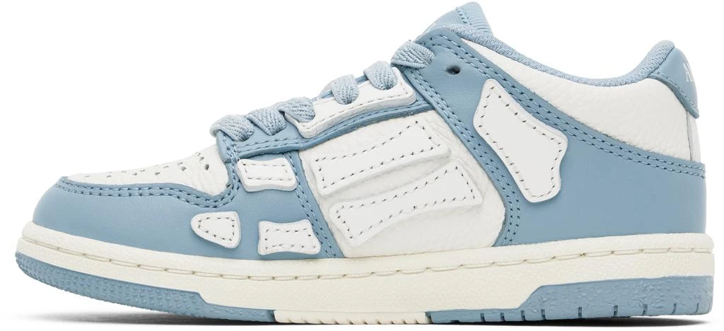 AMIRI Kids Blue & White Skel-Top Low Sneakers 3