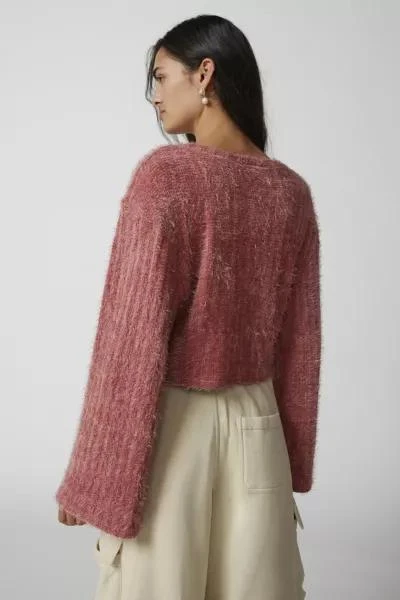 Urban Renewal Urban Renewal Remnants Fuzzy Bell Sleeve Pullover Sweater 3