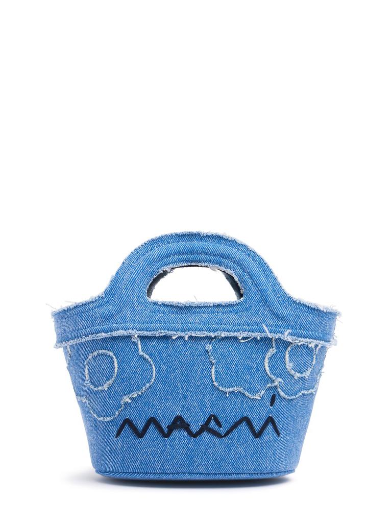 Marni Kids Multicolor Micro Basket Tote - Tote Bags