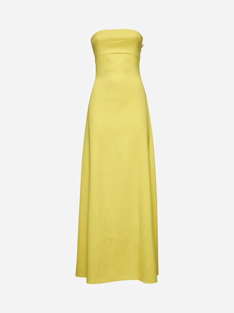 Jacquemus Yellow The Bustier long dress 1