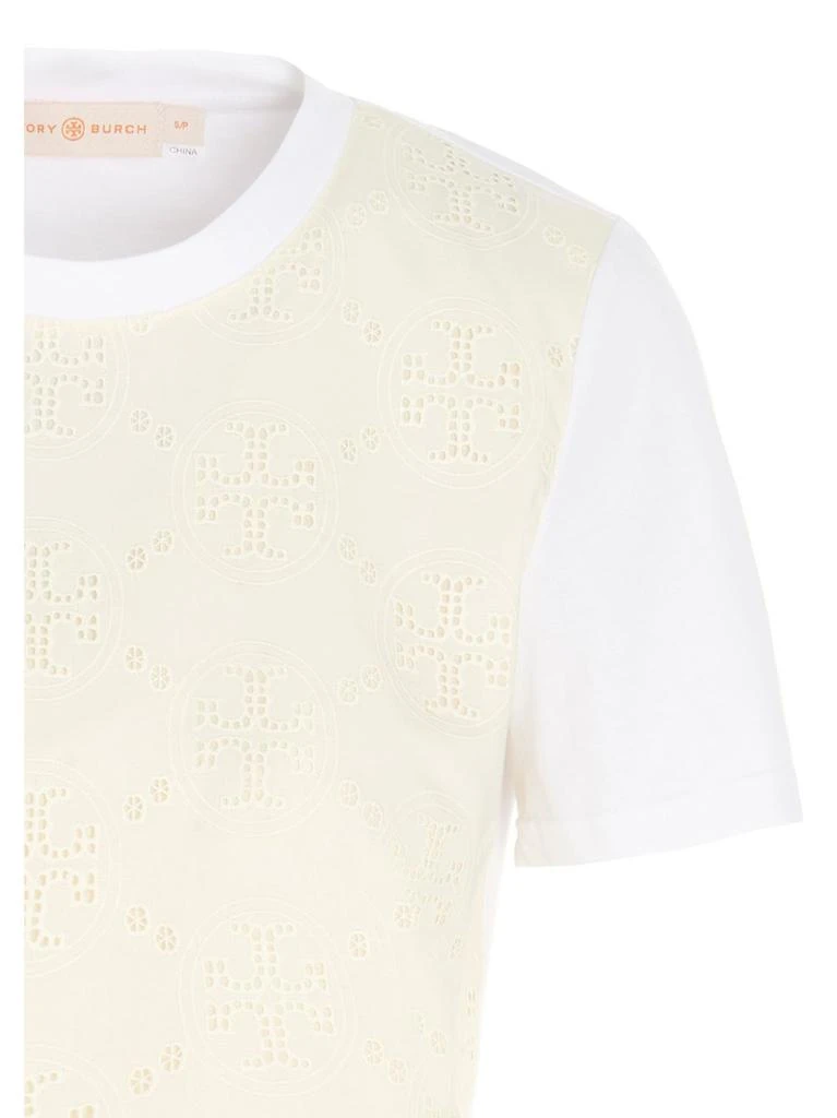 Tory Burch Tory Burch Logo Embroidered T-Shirt 6