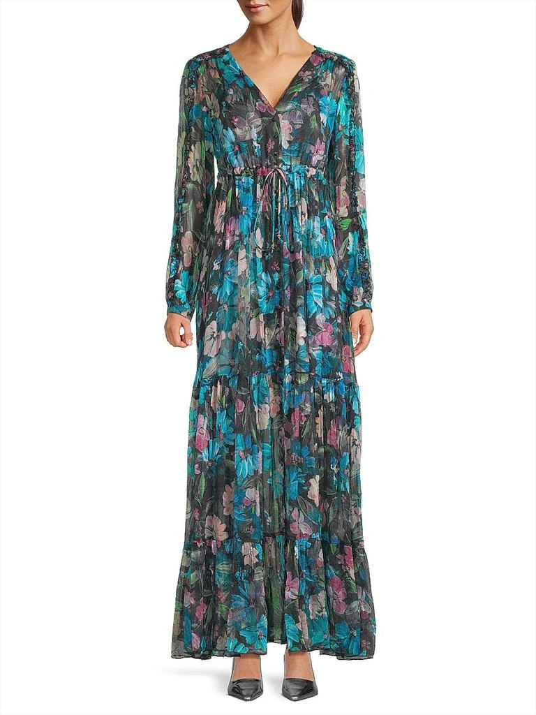 Johnny Was Mabel Silk Maxi Dress 2
