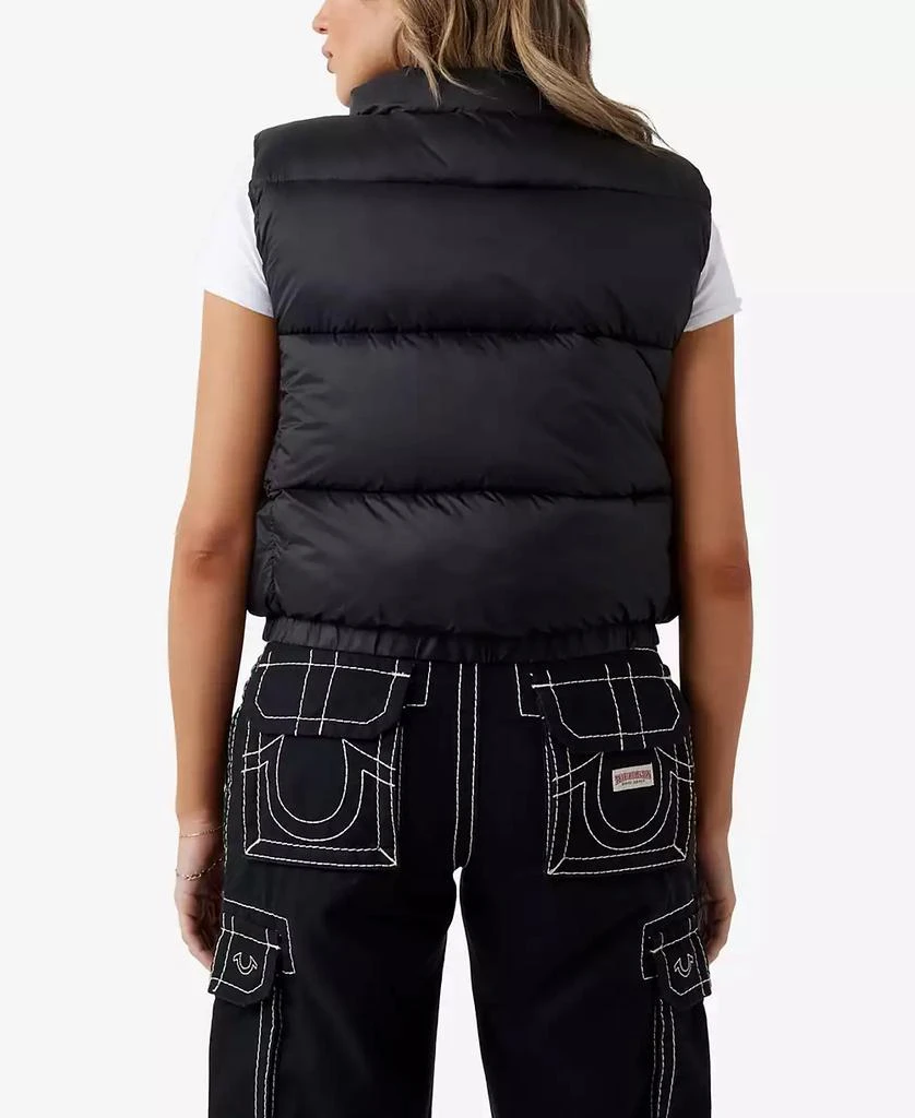 True Religion Women's Puffer Vest Jacket 2