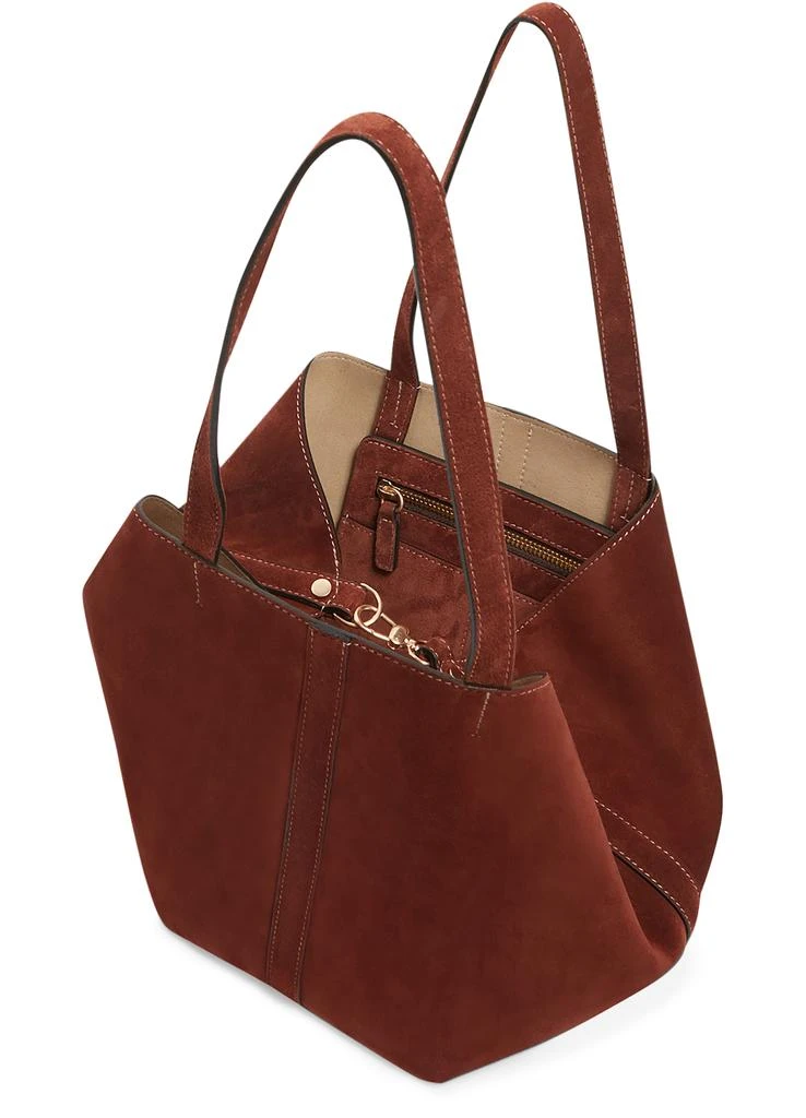 VANESSA BRUNO Daily leather small tote bag 6