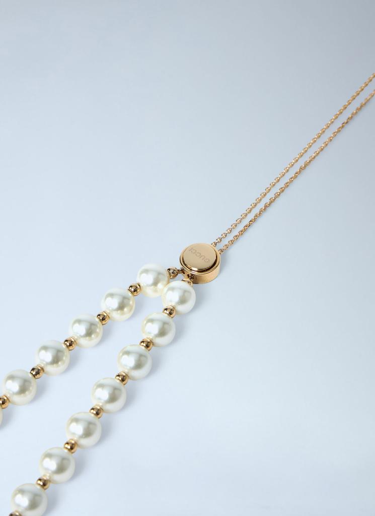 Gucci Interlocking Pearl Necklace