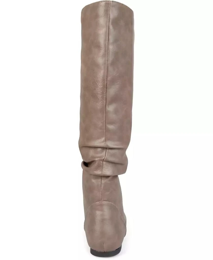 Journee Collection Women's Jayne Wide Calf Slouchy Knee High Boots 9