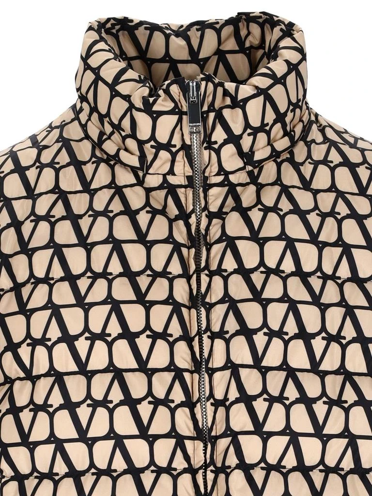 Valentino Valentino Toile Iconographe-Print Long-Sleeved Padded Jacket 4