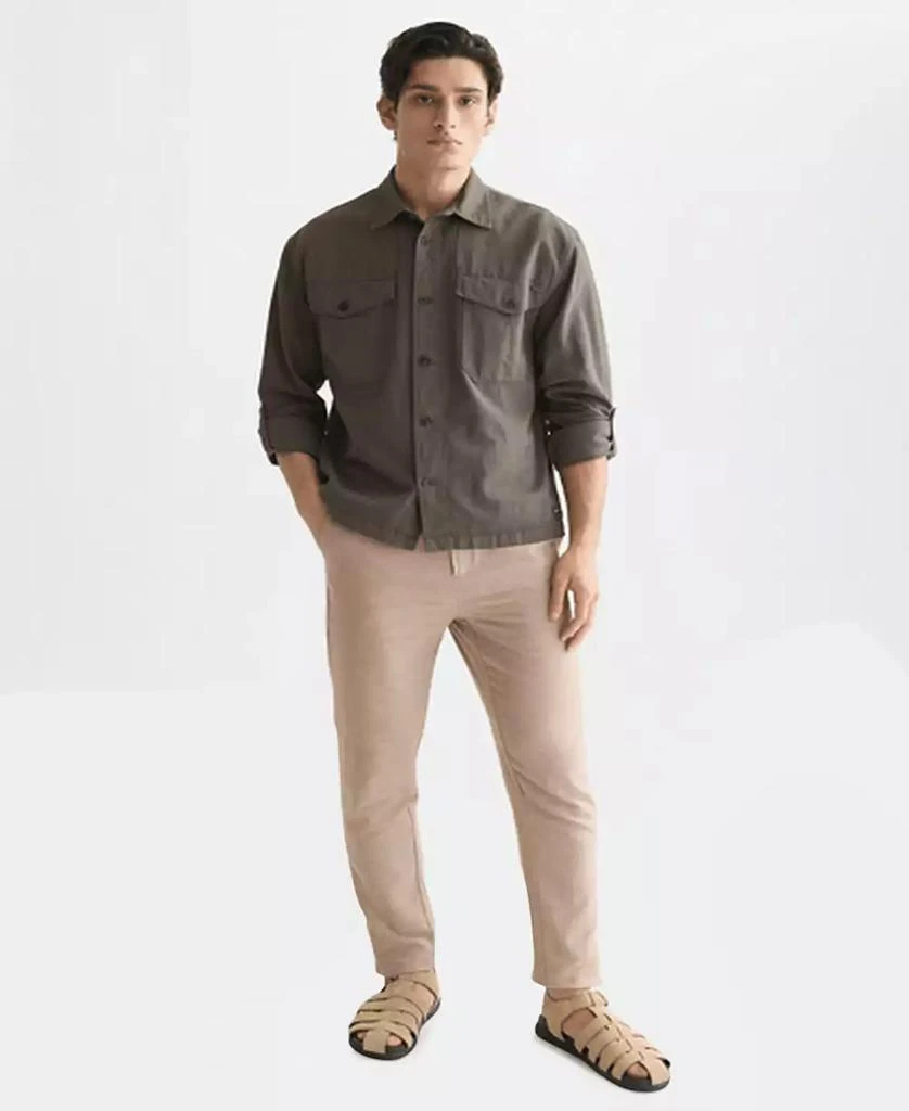 Scotch
Soda Men
s Straight-Fit Linen Joggers 2