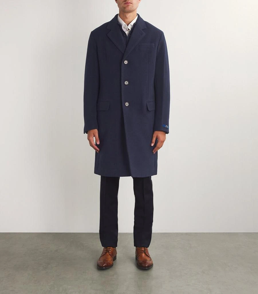 Ralph Lauren Single-Breasted Overcoat 3