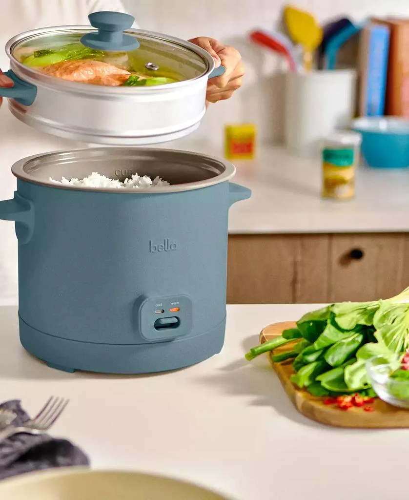 Bella 16-Cup Rice Cooker with Steamer 6