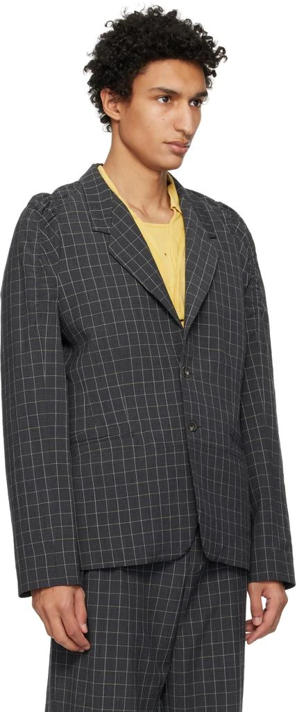 Kiko Kostadinov Gray Minna Blazer 2