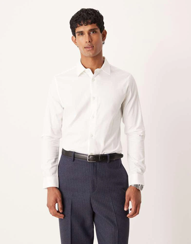 fitted lace wedding dress Amazon.com: Calvin Klein Men's Dress Shirt Non Iron Stretch Slim Fit Shirt,  Jet Black, 14