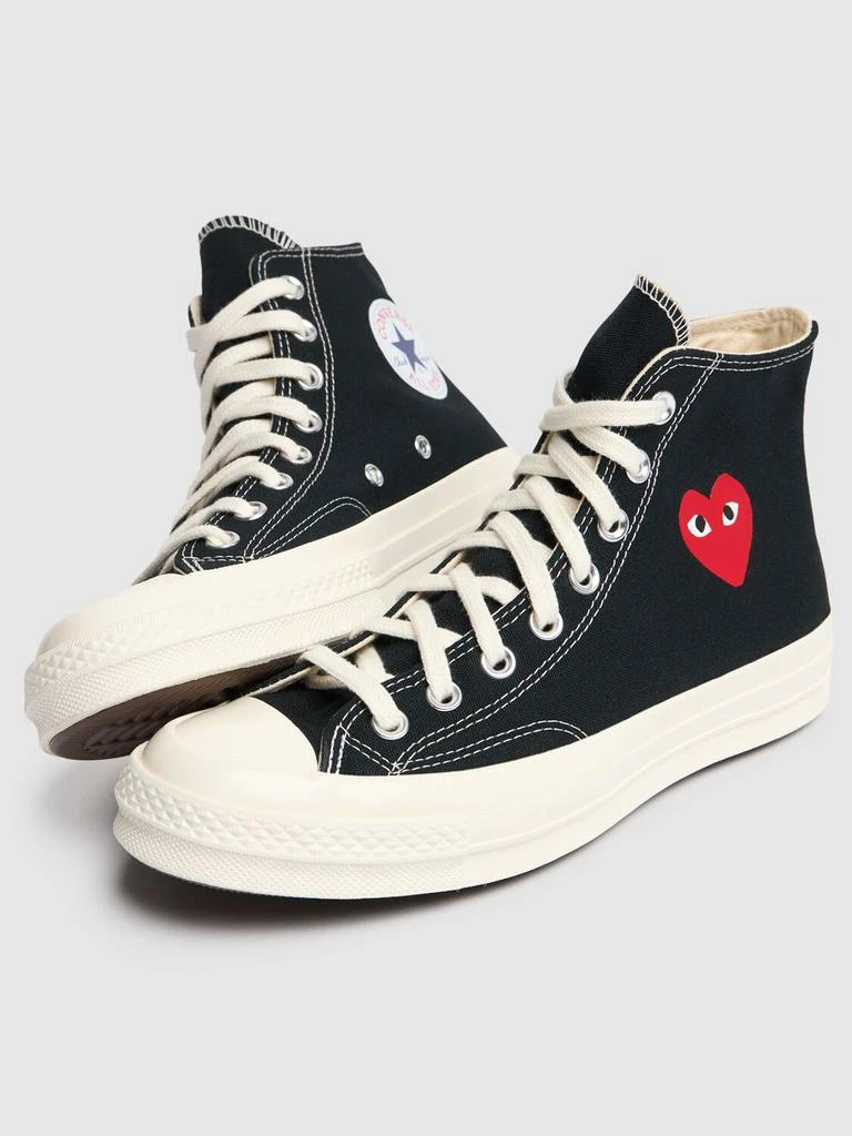 Comme des Garcons 20mm Play Converse Cotton Sneakers 2