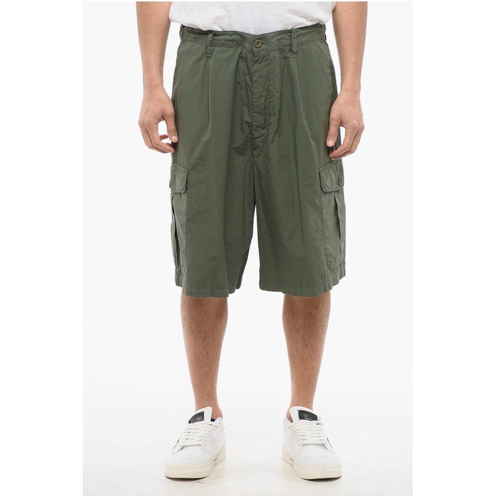 Armani EMPORIO Cotton Cargo Shorts with Men's Drawstring