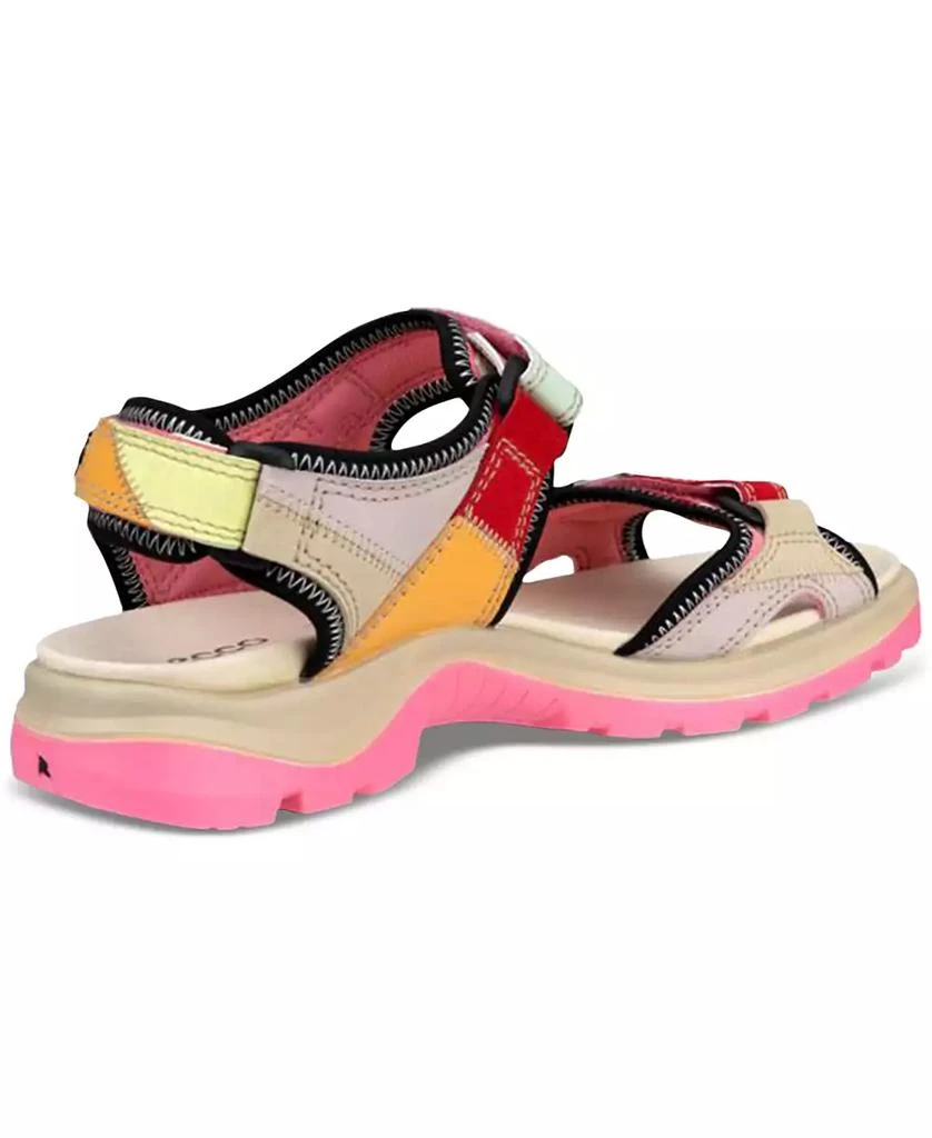 ECCO Women's Yucatan Patchwork Sandals 6