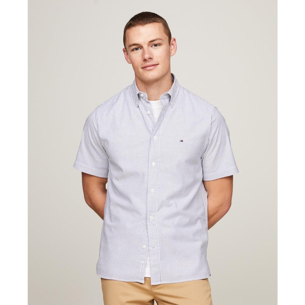 Tommy Hilfiger Men's Regular-Fit 1985 Flex Oxford Shirt