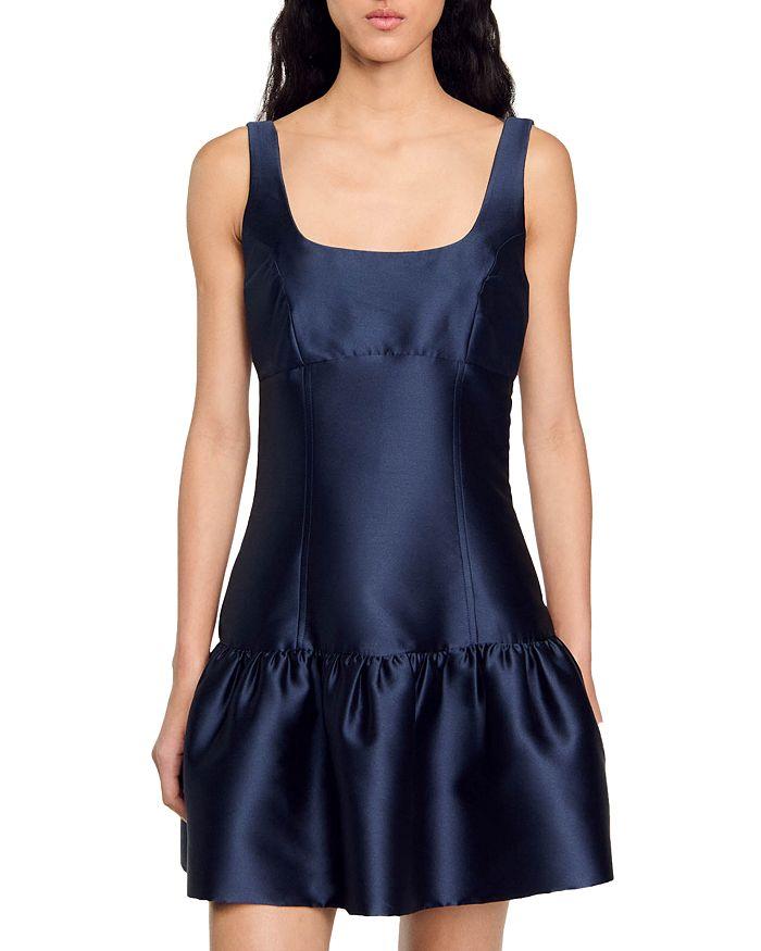 Sandro Eclipse Satin Dress