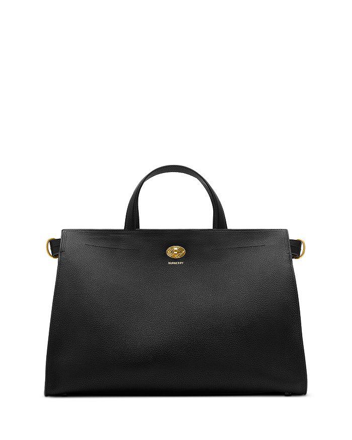Burberry Burberry EKD Logo-Printed Drawstring Tote Bag