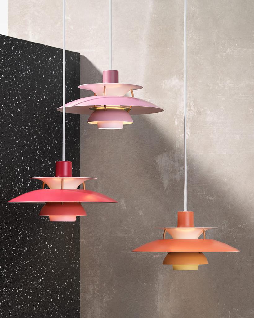 Louis Poulsen PH 5 Mini Metal Pendant Light, 12"