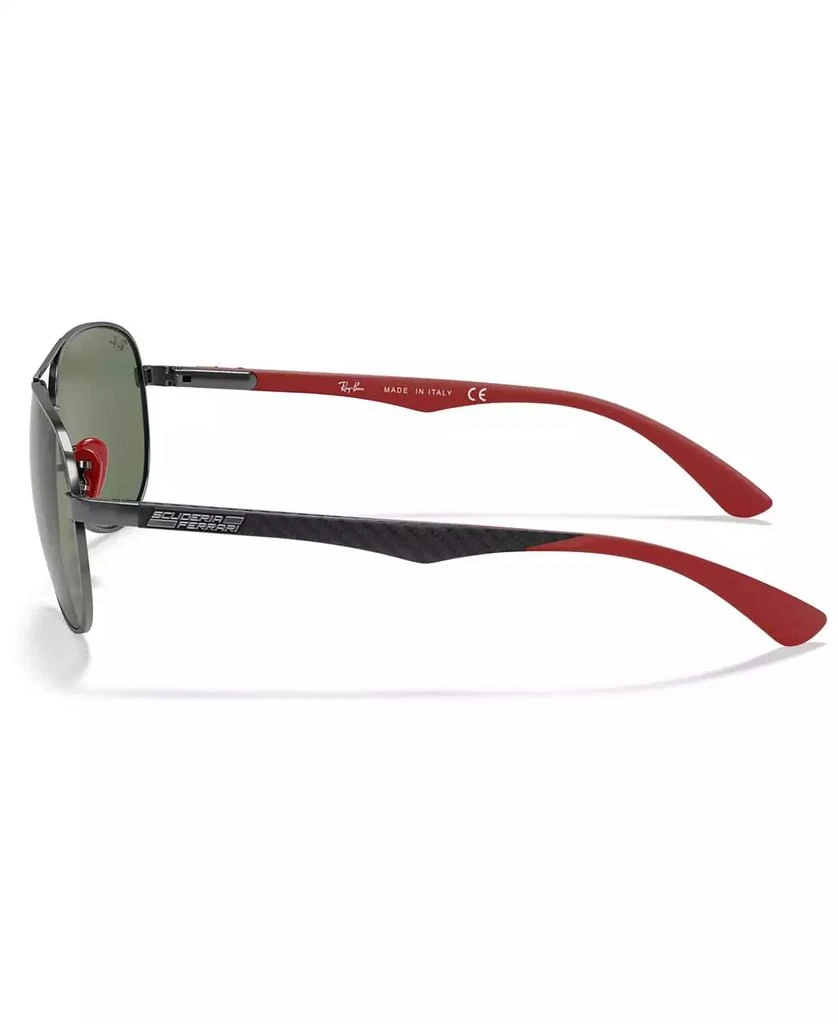 Ray-Ban Men's Sunglasses, RB8313M Scuderia Ferrari Collection 61 4