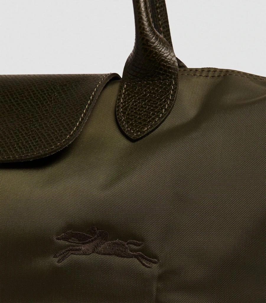 Longchamp Medium Le Pliage Green Tote Bag 3