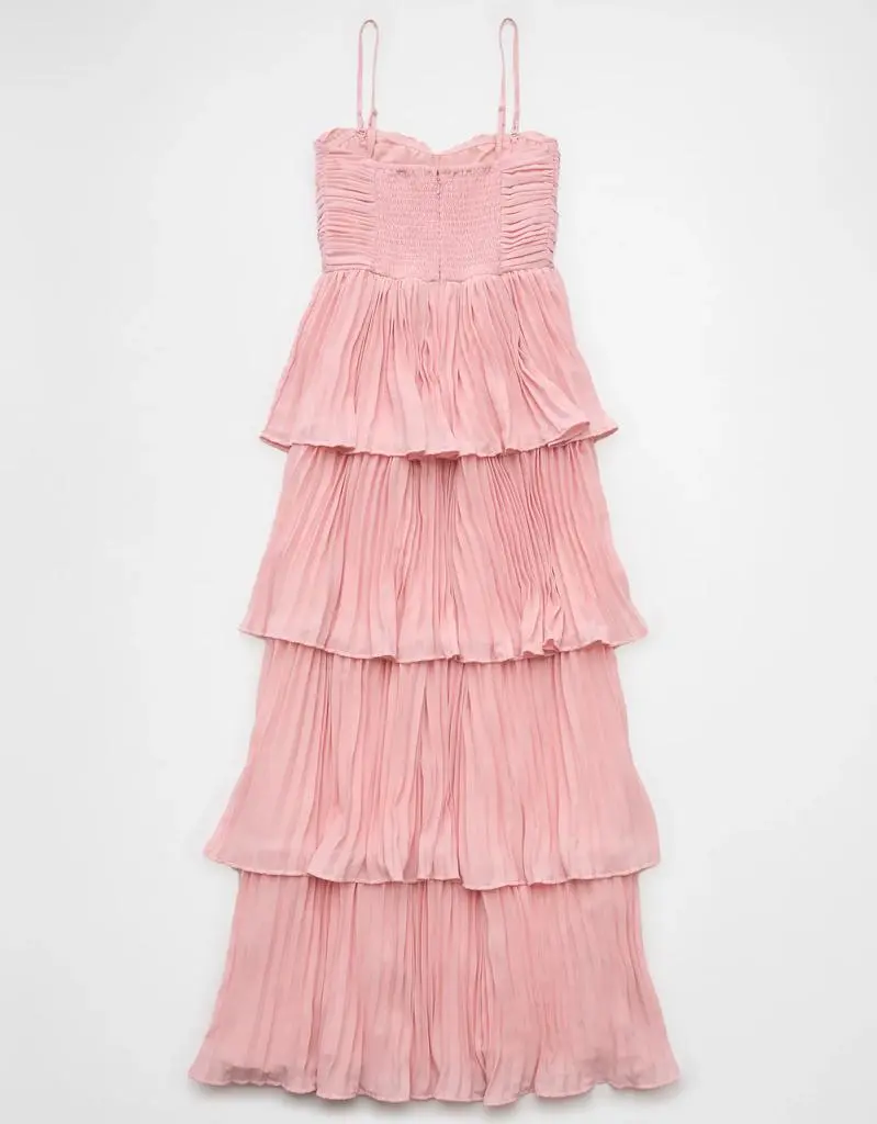AE AE Tiered Pleated Maxi Dress - Dresses & Skirts - Free Shipping -  BeyondStyle