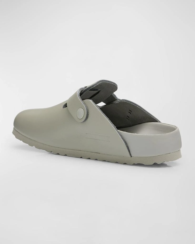 Birkenstock Boston Exquisite Leather Buckle Clogs 3
