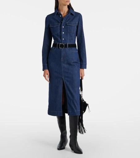 7 for all mankind Denim dress, Women's, Size: XS, Blue