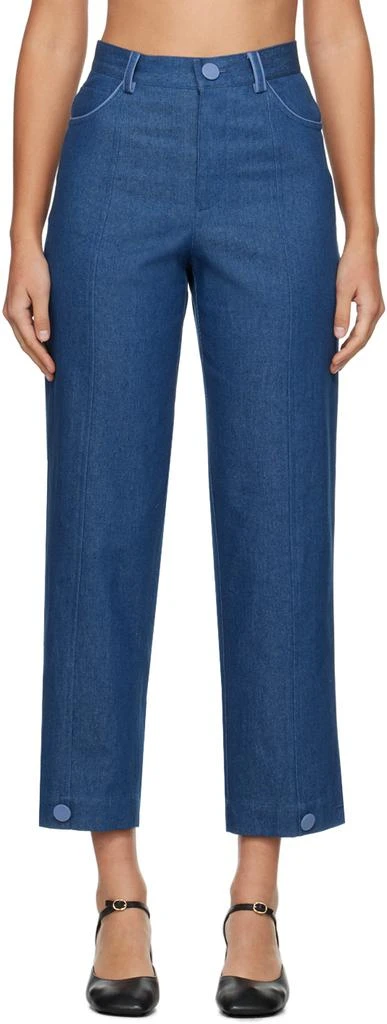 Caro Editions Blue Emma Jeans 1