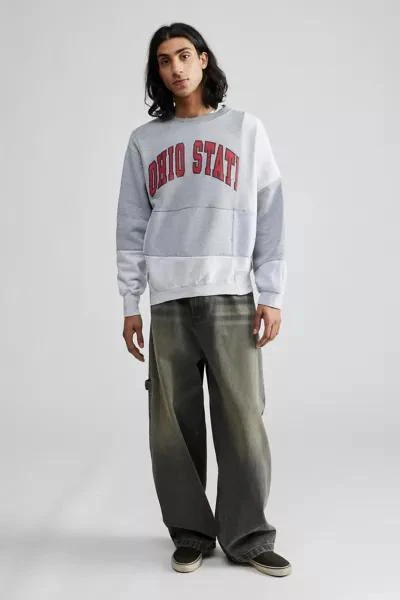 Urban Renewal Urban Renewal Remade Pieced College Sweatshirt 4