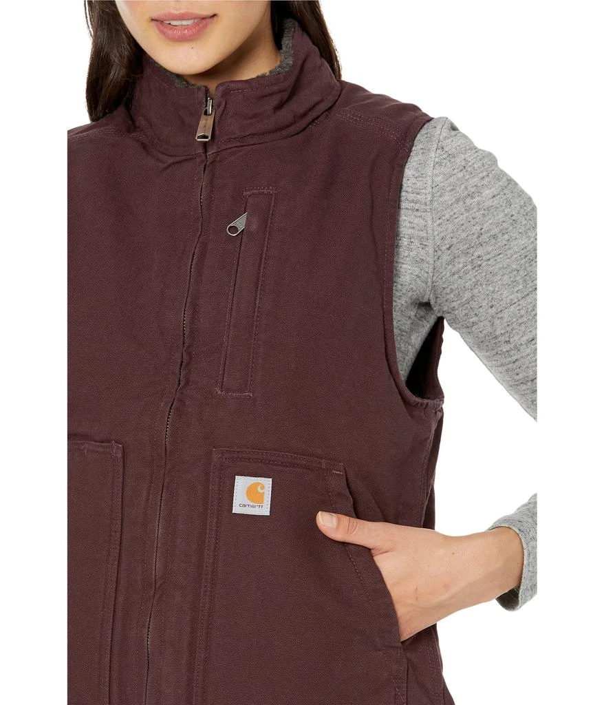 Carhartt OV277 Sherpa Lined Mock Neck Vest 3