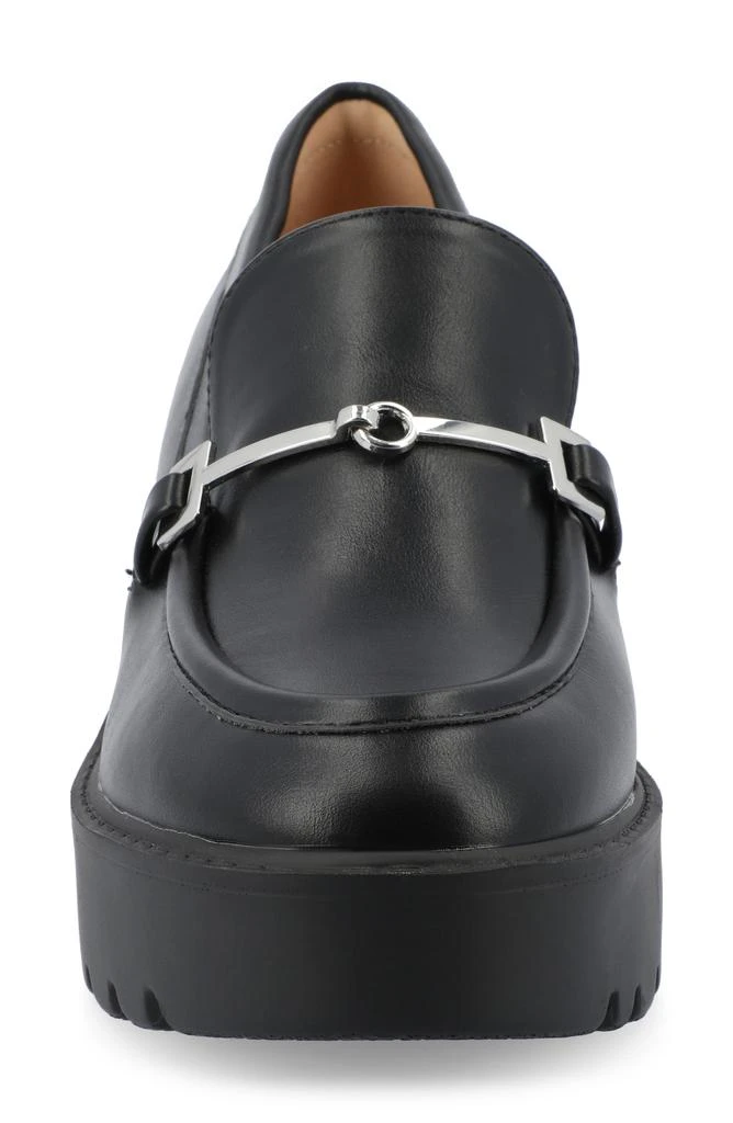 Journee Collection Kezziah Platform Loafer Pump 3
