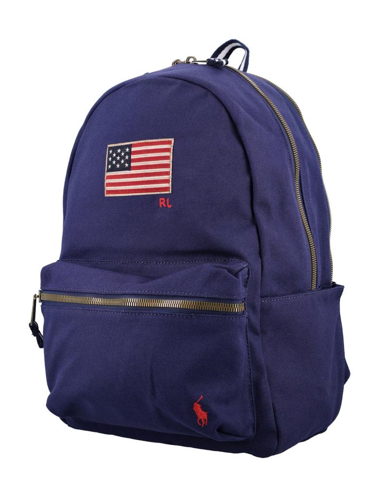 Polo Ralph Lauren Kids American Flag Patch Backpack – On