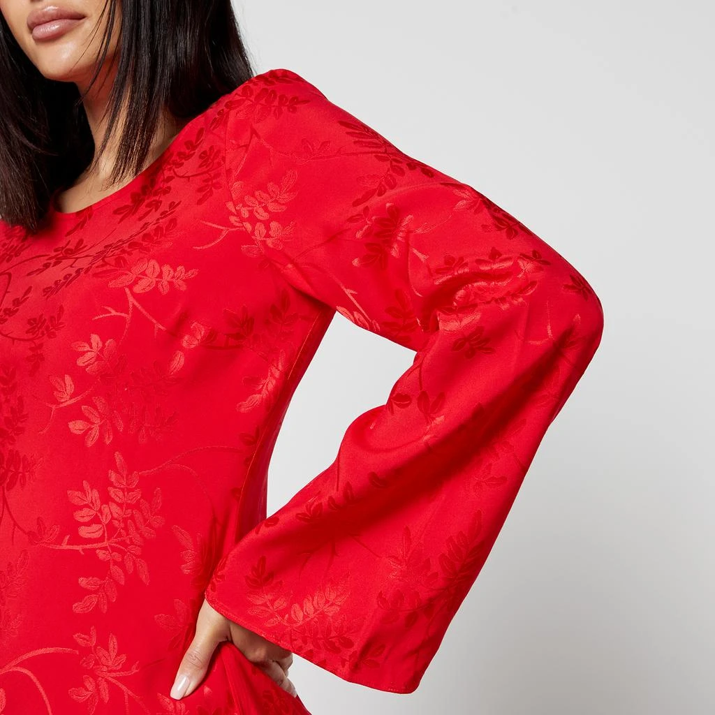 Kitri Faye Floral-Jacquard Mini Dress 4