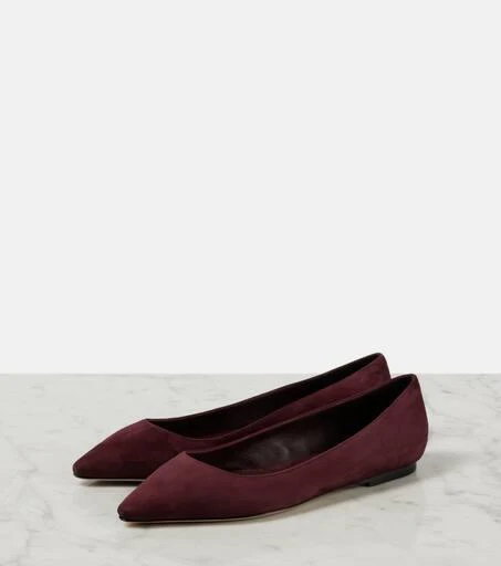 Jimmy Choo Romy suede ballet flats 5