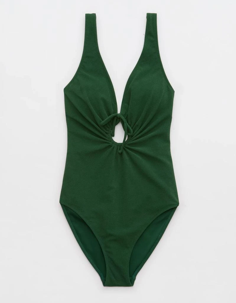 Aerie Aerie Terry Keyhole One Piece 3